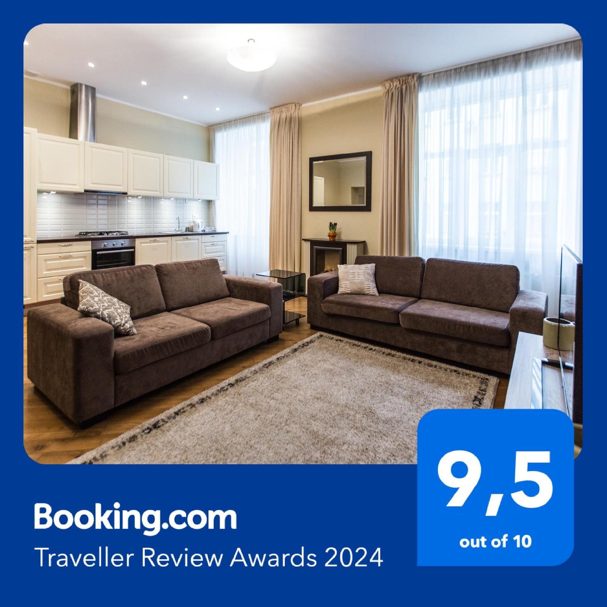 Riga Lux Apartments - Ernesta, Free Parking Екстериор снимка
